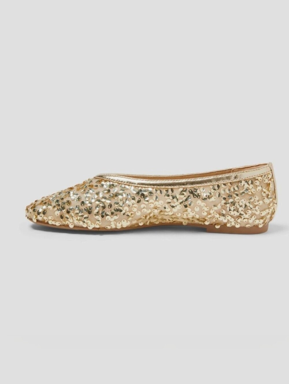 A New Day Women’s Sammie Shoes with Memory Foam Insole - Champagne